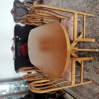 میز نهار خوری تمام چوب