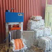 پرس هیدرولیک عمودی قابل حمل عدل‌بندی انواع ضایعات