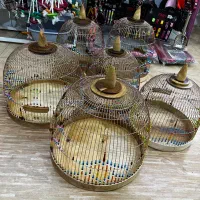 قفس چوبی دست باف|لوازم جانبی حیوانات|یزد, |دیوار