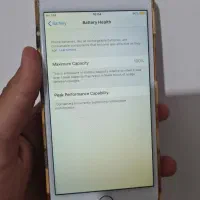 اپل iphon 6 plus طلایی باطری 100 نو|موبایل|تهران, وردآورد|دیوار