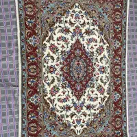 فرش دستباف اصیل کاشان طرح تقدیسی - بافته استادکار