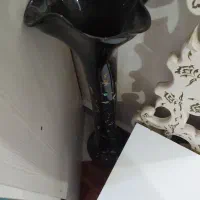 گلدان مشکی شیک|گل و گیاه طبیعی|اهواز, معین زاده|دیوار