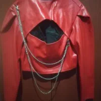 چرم زنجیری دامن دار