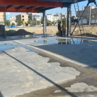 بتن ریزی ماله پروانه ای با تراز لیزری|خدمات پیشه و مهارت|کرمان, |دیوار