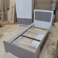 تخت نوجوان با کمد لباس
