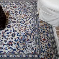 یک جفت فرش 6 متری دست بافت