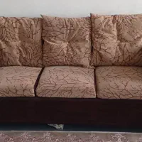 مبل و گل میز در حد نو