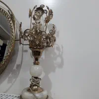 اینه شمعدان برنجی قدیمی|صنایع دستی و سایر لوازم تزئینی|تهران, بروجردی|دیوار