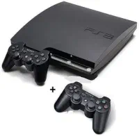 فروش PS3 اسلیم ۵۰۰ گیگ کپی خور فول بازی + ۲ دسته