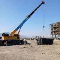 انواع جرثقیل سبک و سنگین از (۳تن تا ۵۰تن)|خدمات حمل و نقل|کهنوج, |دیوار