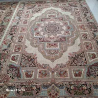 فرش۹متری ۱۲۰۰شانه طرح حوض نقره|فرش|شریفآباد, |دیوار