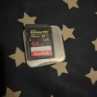 رم ۶۴ گیگ sandisk extrme pro 64 170 mp