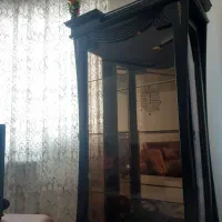 بوفه چوب گردو|بوفه، ویترین، کنسول|سنندج, |دیوار