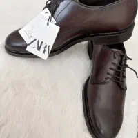 کفش زارا اصل ،سایز۴۲ ،قهوه ای تیره|کیف، کفش، کمربند|کرج, گوهردشت|دیوار