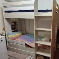 تخت خواب دو طبقه نوجوان