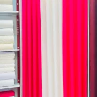 پرده آماده مینیمال ترک و پانچی|پرده، رانر، رومیزی|فریدون‌کنار, |دیوار