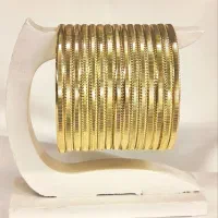 نمونه النگو طلاروس ریز مدل آدلیا زیبا و طراحی طلا