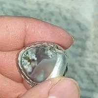 انگشتر نقره شجر دریای زنده|جواهرات|کرمانشاه, |دیوار