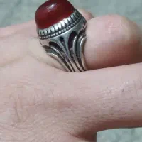 انگشتر دست ساز کار تبریز استاد محمد عفاری