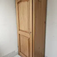 کمد لباس تمام‌چوب دست‌ساز (کارِدست نجار حرفه‌ای)