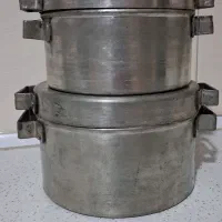 قابلمه مسی کپگیر ملاغه مسی قدیمی قدمت 100ساله