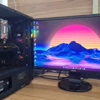 کیس گیمینگ i5-12400F - RX580