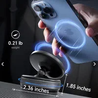 هولدر موبایل وکیوم دار با اتصال قوی مگنتی|لوازم جانبی موبایل و تبلت|اصفهان, خواجو|دیوار