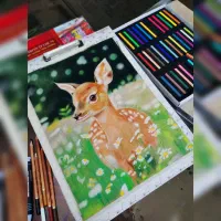 آموزشگاه نقاشی فرشته دیده ور (فنی حرفه ای)|خدمات آموزشی|اصفهان, شاهزید|دیوار
