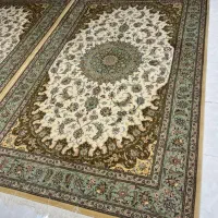 دو در سه دستباف کرک چله و گل ابریشم کاشان|فرش|تهران, اباذر|دیوار