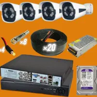 دوربین مداربسته بدون افت کیفی &+ بسته ی تکمیل