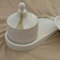 کادویی دکوری هدیه گلدان قندان ست رومیزی|صنایع دستی و سایر لوازم تزئینی|قم, حاج زینل|دیوار