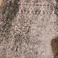 فرش طوسی مشکی