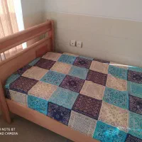 تخت یک نفره ۹۰ سانتی + دراور +خوش خواب نرمین
