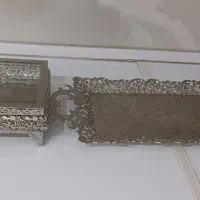 یک جا شکلاتی با سینی نو