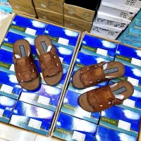 دمپایی دیسکاوری چرم طبیعی|کیف، کفش، کمربند|بندر گناوه, |دیوار