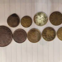 سکه های قدیمی نقره|کلکسیون سکه، تمبر، اسکناس|قوچان, |دیوار