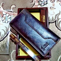 کیف پولی چرم POLO|کیف، کفش، کمربند|طبس, |دیوار