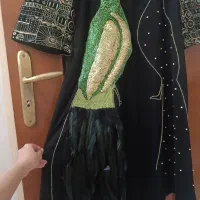 دو عدد مانتو جواهر دوزی سوزن دوزی مجلسی زنانه|لباس|مشهد, امام خمینی|دیوار