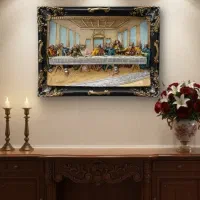 تابلوی شام آخر اثر (لئوناردو داوینچی )