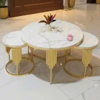 تولیدی میزو عسلی کشودار و کمجا راش کد۷