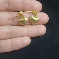 گوشواره میخی قلب