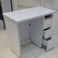 میز mdf مناسب برای مطالعه مغازه  اداره دارای ۳ کشو