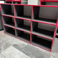 قفسه چوبی شیک مناسب بوتیک/مغازه/ویترین