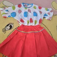 بلوز دامن دخترانه