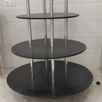 میز و‌ شلف چوبی