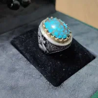 انگشتر فیروزه فوق فوق کلکسیونی محک عنکبوتی(معاوضه)