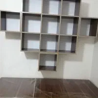 کتابخانه با میز تحریر|کتابخانه، شلف، قفسه‌های دیواری|اهواز, بهارستان|دیوار