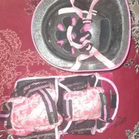 کلاه ایمنی و زانو بند و آرنج بند|دوچرخه، اسکیت، اسکوتر|ری, علایین|دیوار