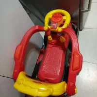 چهار چرخه کودک بیبی لند مدل مجیک کار در حد نو|کالسکه و لوازم جانبی|مشهد, میعاد (شهرک غرب)|دیوار