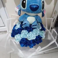 دست گل عروسکی|گل مصنوعی|سرخه حصار, |دیوار